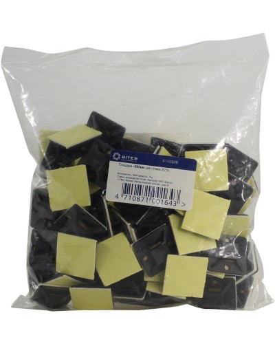 CTM2525-50BK (50 шт). Площадка для стяжек. 5bites в Грозном