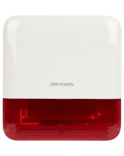DS-PS1-E-WE Red Indicator. Оповещатель свето-звуковой радиоканальный уличный. AX PRO Hikvision в Грозном