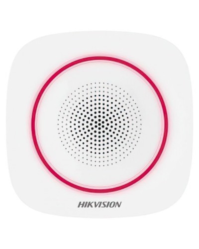 DS-PS1-II-WE(RU) Red Indicator. Оповещатель свето-звуковой радиоканальный. AX PRO Hikvision в Грозном