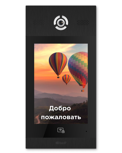 AA-14FB BLACK. Вызывная панель подъездного IP-домофона. BAS-IP в Грозном