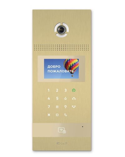 AA-12FB GOLD. Вызывная панель подъездного IP-домофона. BAS-IP в Грозном
