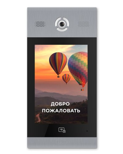 AA-14FB SILVER. Вызывная панель подъездного IP-домофона. BAS-IP в Грозном