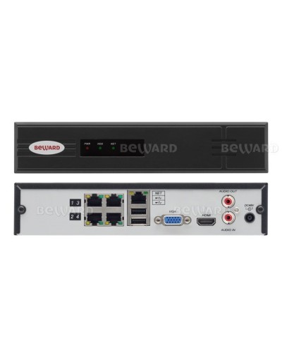 BK0104H2-P4. IP-видеорегистратор 4-канальный. Beward в Грозном