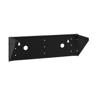 NC-3U-V-BK (12025c). Кронштейн настенный вертикальный 19 3U, цвет черный. CABEUS
