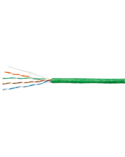 UTP-4P-Cat.5e-SOLID-LSLTx-GN (10990c). Кабель «витая пара» (LAN) для структурированных систем связи. CABEUS в Грозном