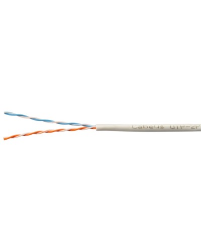 UTP-2P-Cat.5e-SOLID-GY-LIGHT-100 (11078c-5). Кабель «витая пара» (LAN) для структурированных систем связи. CABEUS в Грозном