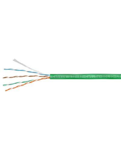 UTP-4P-Cat.5e-SOLID-LSZH-GN (9779c). Кабель «витая пара» (LAN) для структурированных систем связи. CABEUS в Грозном