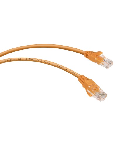 PC-UTP-RJ45-Cat.6-0.3m-OR (8696c), оранжевый. Патч-корд медный. CABEUS в Грозном