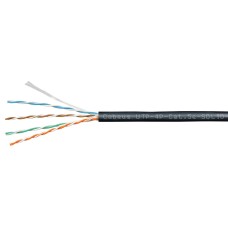UTP-4P-Cat.5e-SOLID-OUT-PE-UV (11246c). Кабель «витая пара» (LAN) для структурированных систем связи. CABEUS