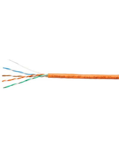 UTP-4P-Cat.5e-SOLID-OR-100 (7253c-5). Кабель «витая пара» (LAN) для структурированных систем связи. CABEUS в Грозном