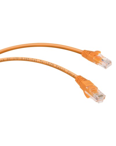 PC-UTP-RJ45-Cat.5e-0.3m-OR-LSZH (9519c), оранжевый. Патч-корд медный. CABEUS в Грозном