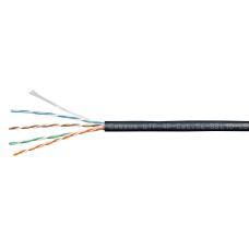 UTP-4P-Cat.5e-SOLID-LSZH-BK (9781c). Кабель «витая пара» (LAN) для структурированных систем связи. CABEUS