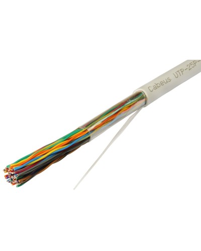UTP-25P-Cat.5-IN (7281c). Кабель «витая пара» (LAN) для структурированных систем связи. CABEUS в Грозном