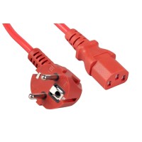 PC-186-VDE-1.8M-RD (12020c). Кабель питания. CABEUS