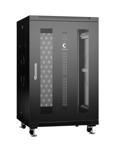 ND-05C-18U60/100-BK (8531c). Шкаф телекоммуникационный 19 напольный 18U. CABEUS в Грозном