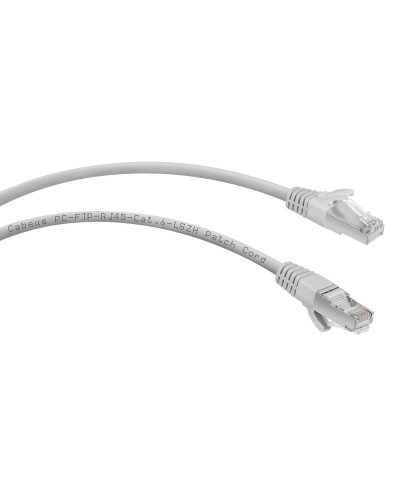 PC-FTP-RJ45-Cat.6-1.5m-LSZH (7909c), серый. Патч-корд медный. CABEUS в Грозном