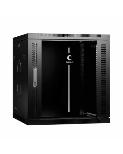 SH-05F-12U60/35-R-BK (10756c). Шкаф телекоммуникационный 19 настенный 12U. CABEUS в Грозном