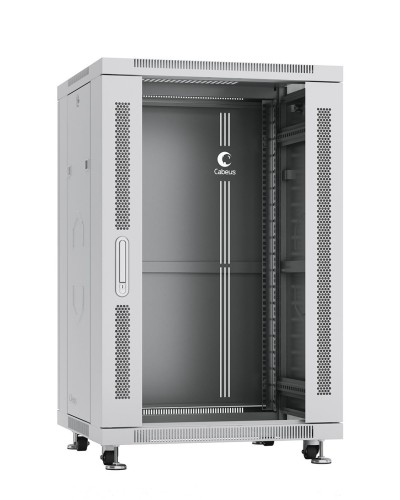 SH-05C-18U60/80 (7048c). Шкаф телекоммуникационный 19 напольный 18U. CABEUS в Грозном