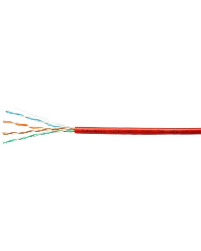 UTP-4P-Cat.5e-SOLID-RD-100 (7249c-5). Кабель «витая пара» (LAN) для структурированных систем связи. CABEUS в Грозном