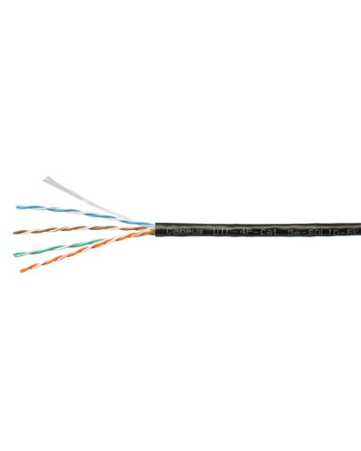 UTP-4P-Cat.5e-SOLID-BK-100 (7252c-5). Кабель «витая пара» (LAN) для структурированных систем связи. CABEUS в Грозном