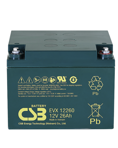 CSB EVX 12260. Аккумулятор герметичный свинцово-кислотный. CSB в Грозном