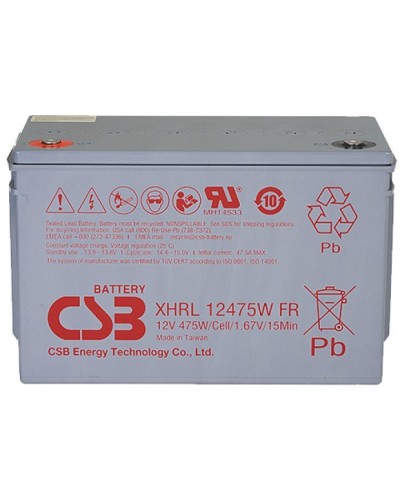 CSB XHRL 12475W FR. Аккумулятор герметичный свинцово-кислотный. CSB в Грозном