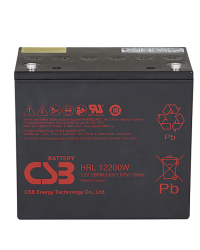 CSB HRL 12200W FR. Аккумулятор герметичный свинцово-кислотный. CSB в Грозном