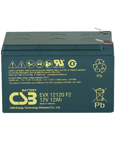 CSB EVX 12120. Аккумулятор герметичный свинцово-кислотный. CSB в Грозном