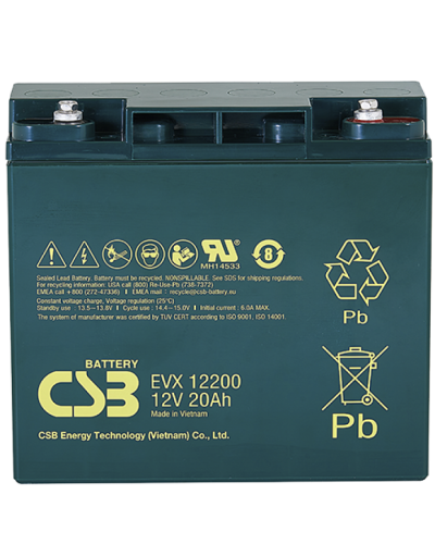 CSB EVX 12200. Аккумулятор герметичный свинцово-кислотный. CSB в Грозном