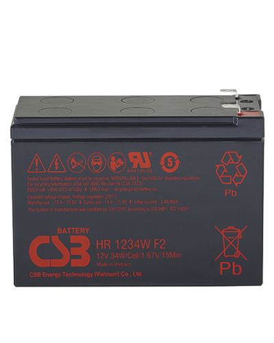 CSB HR 1234W. Аккумулятор герметичный свинцово-кислотный. CSB в Грозном