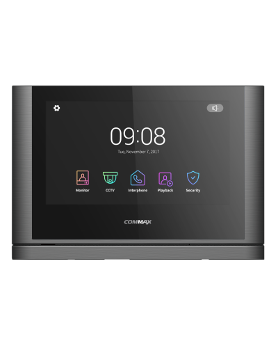 CDV-1024MA (темное серебро) Black Smog. Монитор видеодомофона цветной. Commax в Грозном