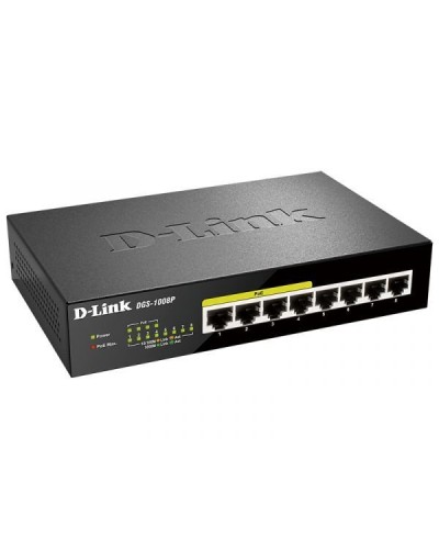 DGS-1008P/E1A. Коммутатор. D-Link в Грозном