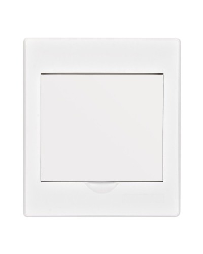 Корпус ЩРН-П 4 модуля IP41 навесной белая дверь (31084DEK). Корпус пластиковый. DEKraft в Грозном