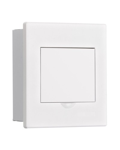 Корпус ЩРВ-М 4 модуля IP41 встраиваемый белая дверь (31100DEK). Корпус пластиковый. DEKraft в Грозном