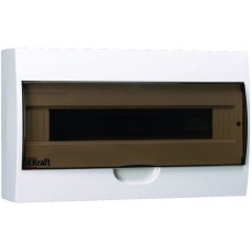 ЩРН-П-18 IP41 настенный (31012DEK). Щиток модульный с прозрачной дверцей. DEKraft