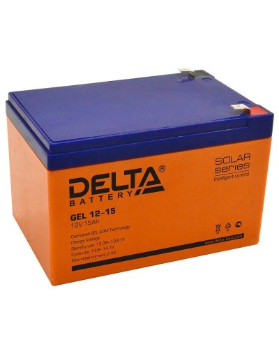 Delta GEL 12-15. Аккумулятор герметичный свинцово-кислотный. Delta в Грозном