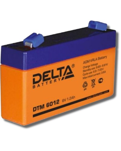 Delta DTM 6012. Аккумулятор герметичный свинцово-кислотный. Delta в Грозном