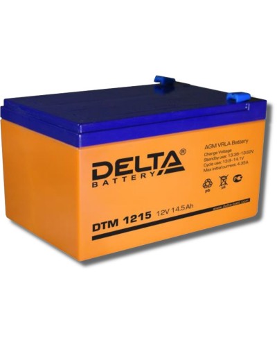 Delta DTM 1215. Аккумулятор герметичный свинцово-кислотный. Delta в Грозном
