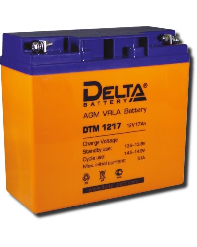 Delta DTM 1217. Аккумулятор герметичный свинцово-кислотный. Delta в Грозном