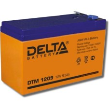 Delta DTM 1209. Аккумулятор герметичный свинцово-кислотный. Delta