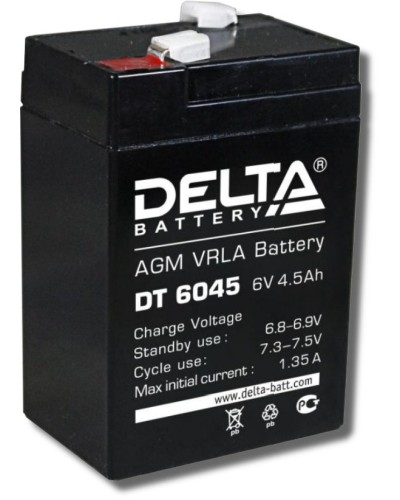 Delta DT 6045. Аккумулятор герметичный свинцово-кислотный. Delta в Грозном