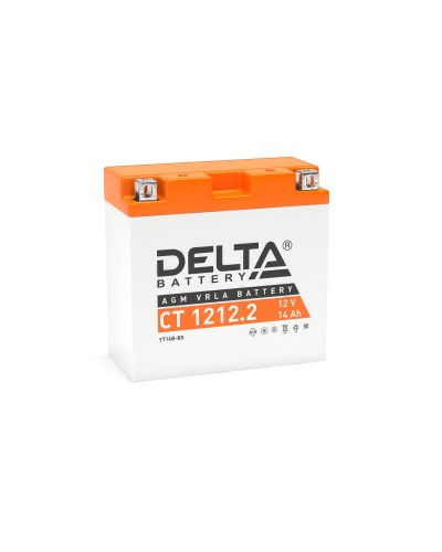 Delta CT 1212.2. Аккумулятор герметичный свинцово-кислотный стартерный. Delta в Грозном