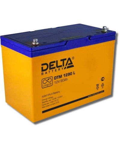 Delta DTM 1290 L. Аккумулятор герметичный свинцово-кислотный. Delta в Грозном