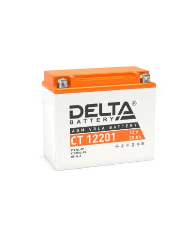 Delta CT 12201. Аккумулятор герметичный свинцово-кислотный стартерный. Delta в Грозном