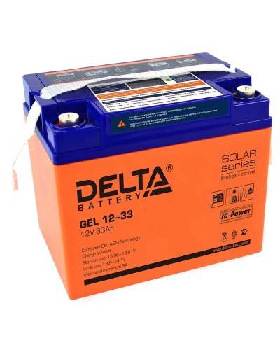 Delta GEL 12-33. Аккумулятор герметичный свинцово-кислотный. Delta в Грозном