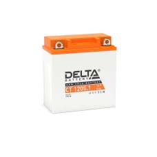 Delta CT 1205.1. Аккумулятор герметичный свинцово-кислотный стартерный. Delta