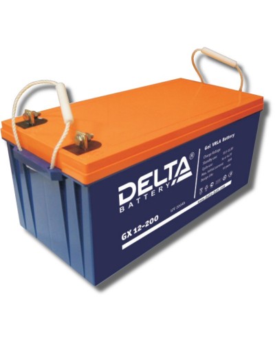 Delta GX 12-200. Аккумулятор герметичный свинцово-кислотный. Delta в Грозном