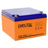 Delta DTM 1226. Аккумулятор герметичный свинцово-кислотный. Delta