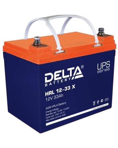Delta HRL 12-33 X. Аккумулятор герметичный свинцово-кислотный. Delta в Грозном
