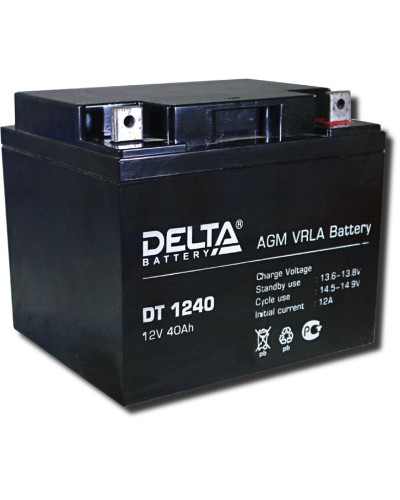 Delta DT 1240. Аккумулятор герметичный свинцово-кислотный. Delta в Грозном